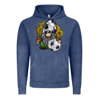 Vintage Denim soccer gnome Vintage Hoodie - RacoonDesign