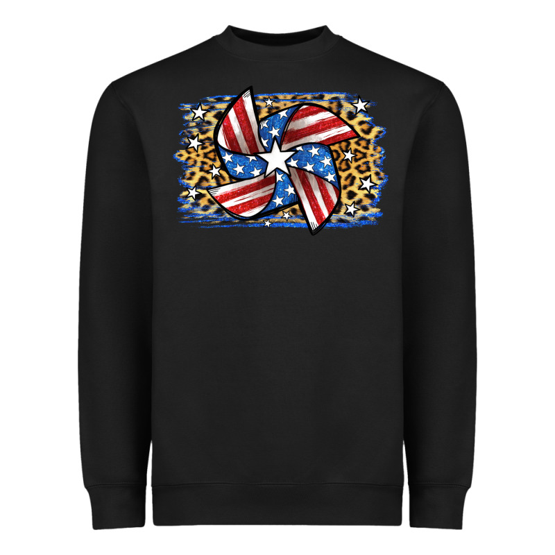 4th Of July Pinwheel Heavyweight Sweatshirt by Jasminsmagicworld | Teevron