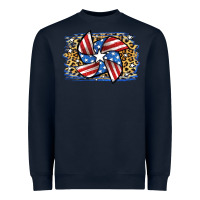 Navy 4th of July Pinwheel Heavyweight Sweatshirt - Jasminsmagicworld