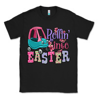 Black Easter Day Rollin into Easter toddler car Classic Tee - OliviaCreatesArt