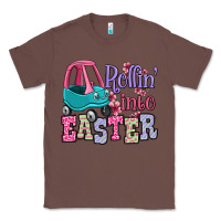 Chestnut Easter Day Rollin into Easter toddler car Classic Tee - OliviaCreatesArt