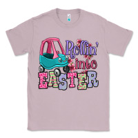 Lilac Easter Day Rollin into Easter toddler car Classic Tee - OliviaCreatesArt