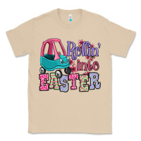 Mushroom Easter Day Rollin into Easter toddler car Classic Tee - OliviaCreatesArt