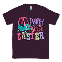 Plum Easter Day Rollin into Easter toddler car Classic Tee - OliviaCreatesArt