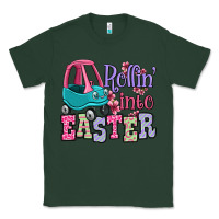 Sports Green Easter Day Rollin into Easter toddler car Classic Tee - OliviaCreatesArt