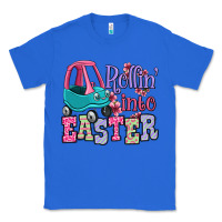 True Royal Easter Day Rollin into Easter toddler car Classic Tee - OliviaCreatesArt