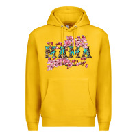 Lemon mama with cherry blossoms Premium Hoodie - Artiststas