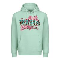 Seafoam mama with cherry blossoms Premium Hoodie - Artiststas