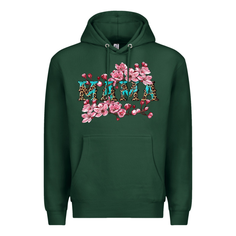 Mama With Cherry Blossoms Premium Hoodie by Artiststas | Teevron