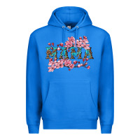 True Royal mama with cherry blossoms Premium Hoodie - Artiststas