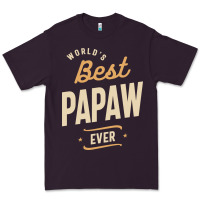 Plum Mens Best Papaw Ever Funny Dad / Grandpa Premium Tee - DesigneFamous