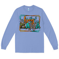 Colony Blue leopard camo boy mama Mother's Day Long Sleeve Tee - LillyAllenDesigns