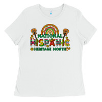 White national hispanic heritage month Ladies Tee - BundleAndBundleShop