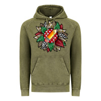 Vintage Olive teacher sunflower Vintage Hoodie - RacoonDesign