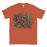 Copper leopard with multiple color glitters Classic Tee - Artiststas