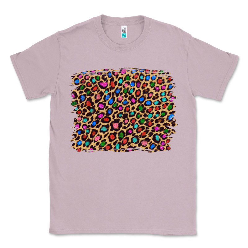 Leopard With Multiple Color Glitters Classic Tee by Artiststas | Teevron