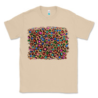 Mushroom leopard with multiple color glitters Classic Tee - Artiststas