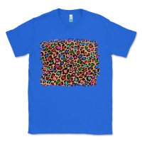 True Royal leopard with multiple color glitters Classic Tee - Artiststas