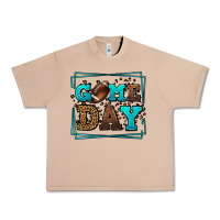 Burro Game day American Football leopard frame Urban Heavy Tee - LillyAllenDesigns