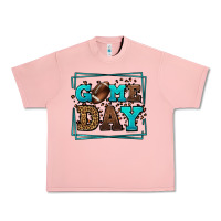 Salmon Game day American Football leopard frame Urban Heavy Tee - LillyAllenDesigns