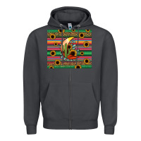 Smoke western desert moon Zipper Hoodie - Jasminsmagicworld