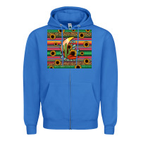 True Royal western desert moon Zipper Hoodie - Jasminsmagicworld