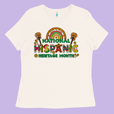 National Hispanic Heritage Month Ladies Tee Designed By Bundleandbundleshop