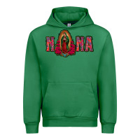 Emerald Nana Lady Of Guadalupe Urban Hoodie - Jasminsmagicworld
