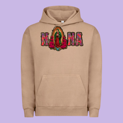 Nana Lady Of Guadalupe Urban Hoodie Designed By Jasminsmagicworld