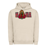 Pigment French Oak Nana Lady Of Guadalupe Urban Hoodie - Jasminsmagicworld