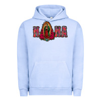 Pigment Grape Ice Nana Lady Of Guadalupe Urban Hoodie - Jasminsmagicworld