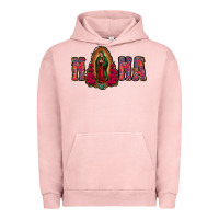 Pigment Salmon Nana Lady Of Guadalupe Urban Hoodie - Jasminsmagicworld
