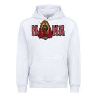 White Nana Lady Of Guadalupe Urban Hoodie - Jasminsmagicworld