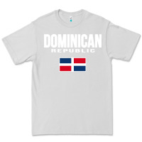 Dove Grey dominican republic Premium Tee - DesigneFamous
