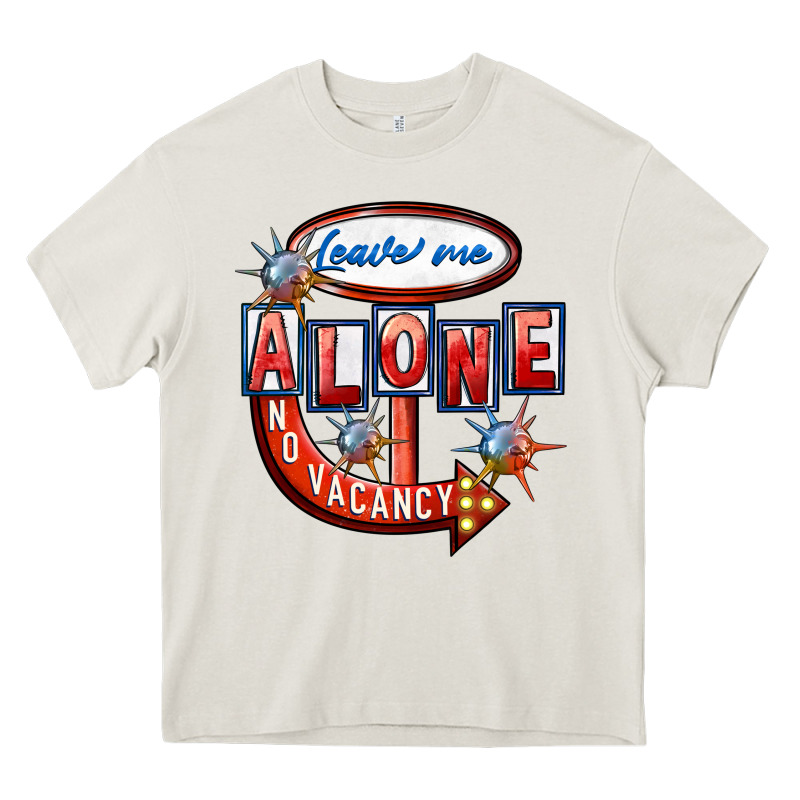 Leave Me Alone Anti Valentine's Day Heavy Core Tee by FaDigitalArtStudio | Teevron
