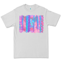 Dove Grey Pink Easter Brushstrokes Premium Tee - BundleAndBundleShop