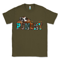 Army Green western cowboy hat punchy Classic Tee - OliviaCreatesArt