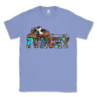 Colony Blue western cowboy hat punchy Classic Tee - OliviaCreatesArt