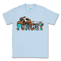 Dusty Blue western cowboy hat punchy Classic Tee - OliviaCreatesArt