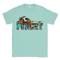 Seafoam western cowboy hat punchy Classic Tee - OliviaCreatesArt