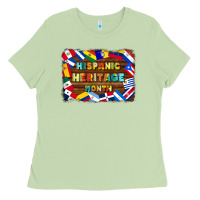 Matcha hispanic heritage flags Ladies Tee - BundleAndBundleShop