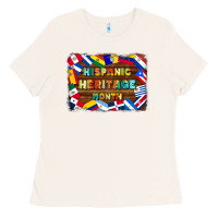 Bone hispanic heritage flags Ladies Tee - BundleAndBundleShop