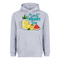 Heather Grey sweet summer time no background Heavyweight Hoodie - Jasminsmagicworld