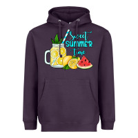 Plum sweet summer time no background Heavyweight Hoodie - Jasminsmagicworld