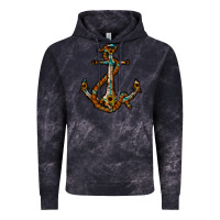 Cloud Black western anchor Vintage Hoodie - RacoonDesign