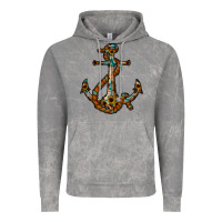 Cloud Rock western anchor Vintage Hoodie - RacoonDesign