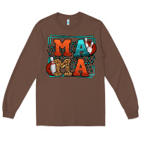 Chestnut Bowling mama leopard frame Mother's Day Long Sleeve Tee - LillyAllenDesigns