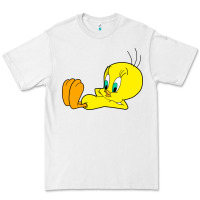 White tweety bird Premium Tee - DesigneFamous