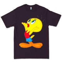 Plum tweety bird Premium Tee - DesigneFamous