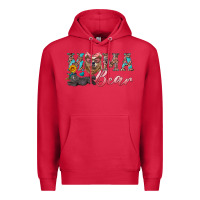 Cardinal mama bear with mama and baby Premium Hoodie - Artiststas